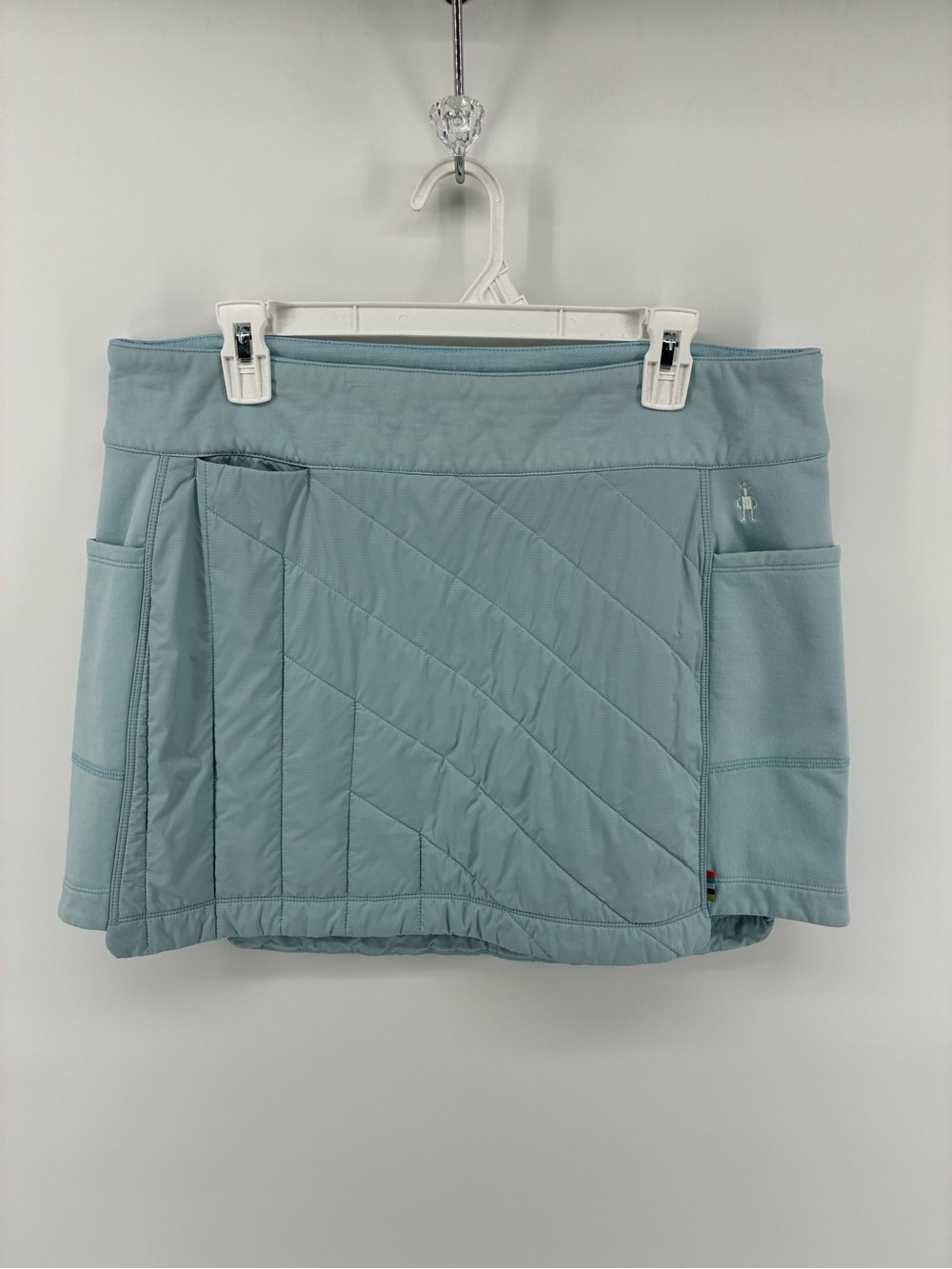 Smartwool Light Blue Quilted Performance Skirt - Women